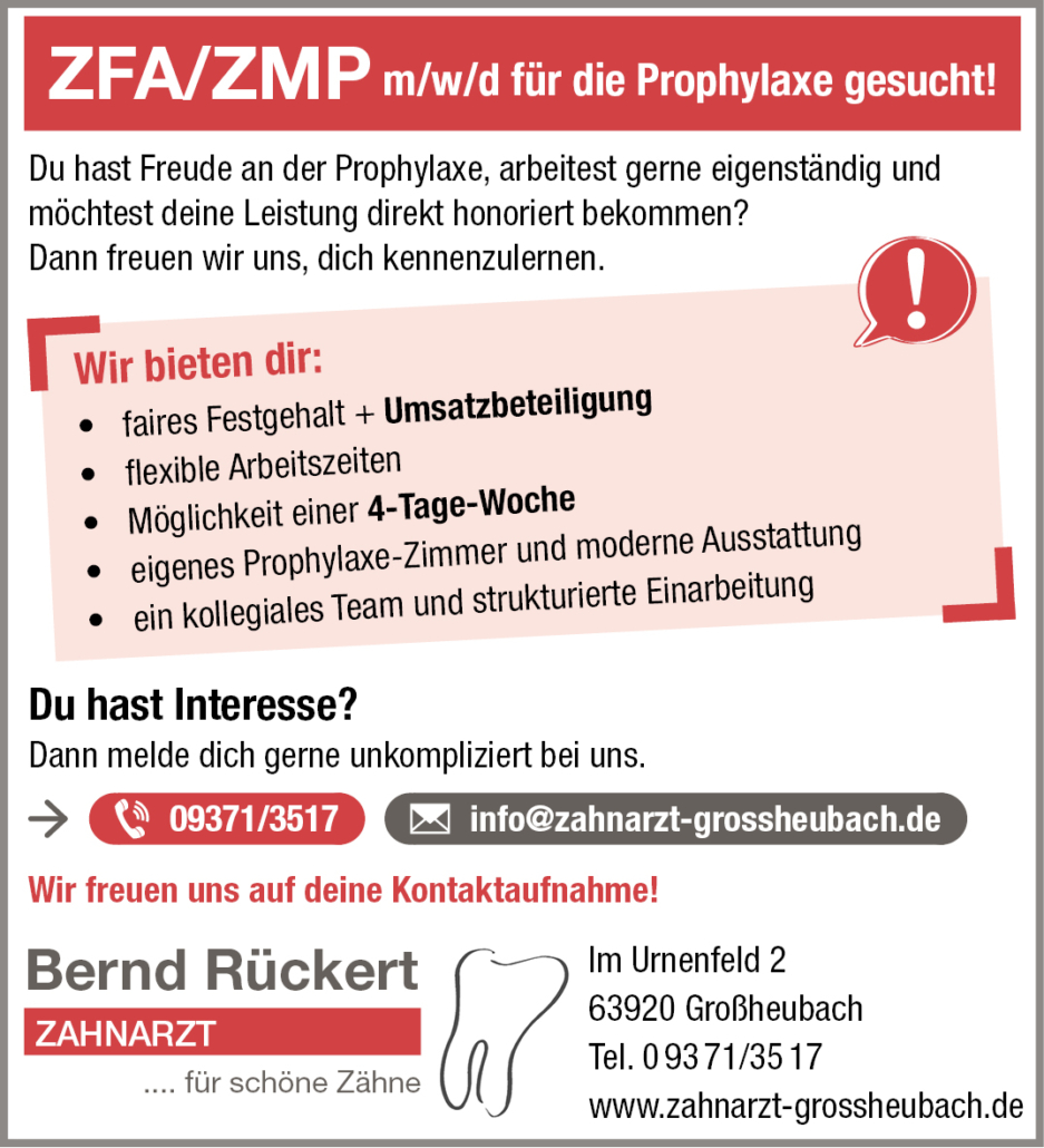 ZFA / ZMP gesucht
